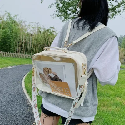 Ita Backpack Cute ITA Bag Girls Student Transparent Rucksack Ita Bag Crossbody Women Itabag Lolita Purse School