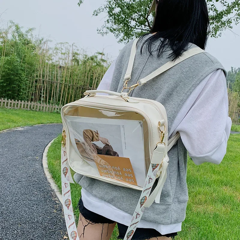 Ita Backpack Cute ITA Bag Girls Student Transparent Rucksack Ita Bag Crossbody Women Itabag Lolita Purse School