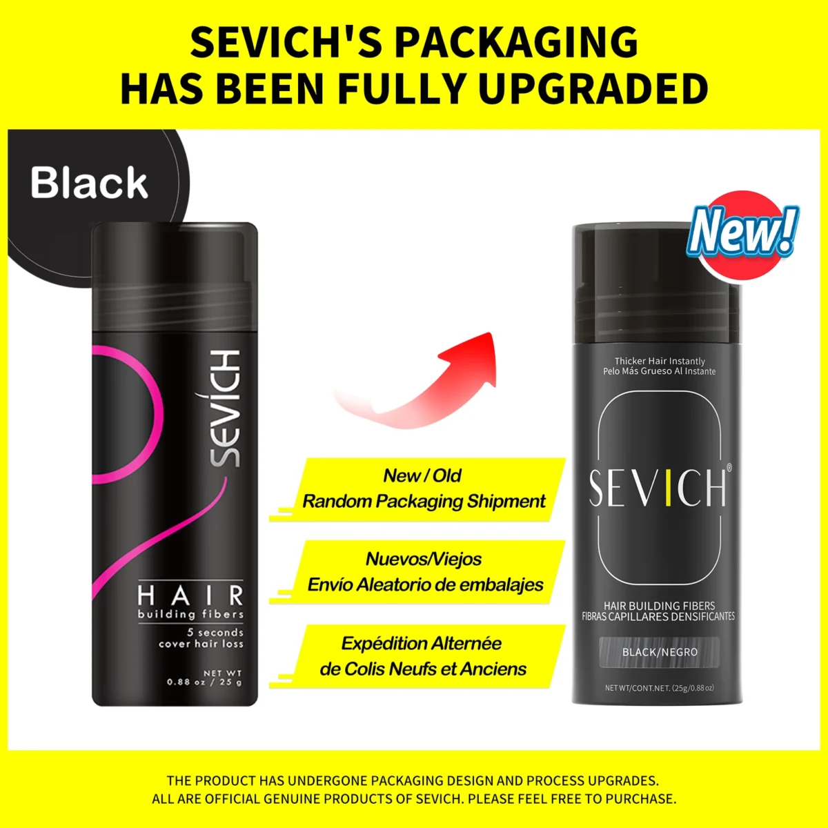 Sevich 25g 10 Colors Keratin Hair Loss Building Fiber Hair Growth Fiber Refill Hair Loss Concealer Blender Hair Care Product