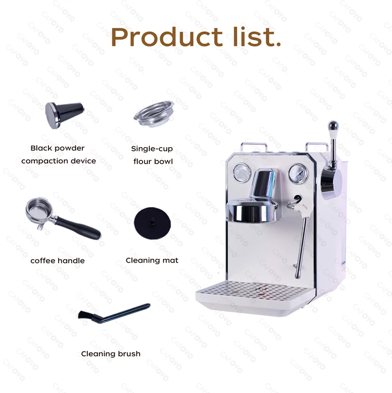 CAFOVO G3006 Coffee Machine Espresso 15bar Pressure Home Use Espresso Coffee Machine Home Use Coffee Maker 220V