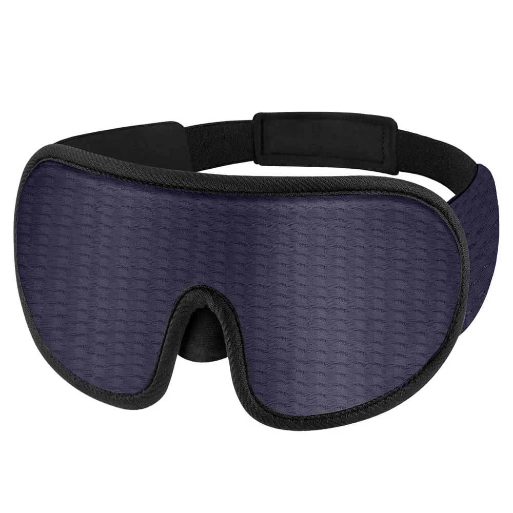 3D Sleep Mask Blindfold Sleeping Aid Eye Mask Soft Memory Foam Face Mask Eyeshade 99% Blockout Light Slaapmasker Eye Cover Patch
