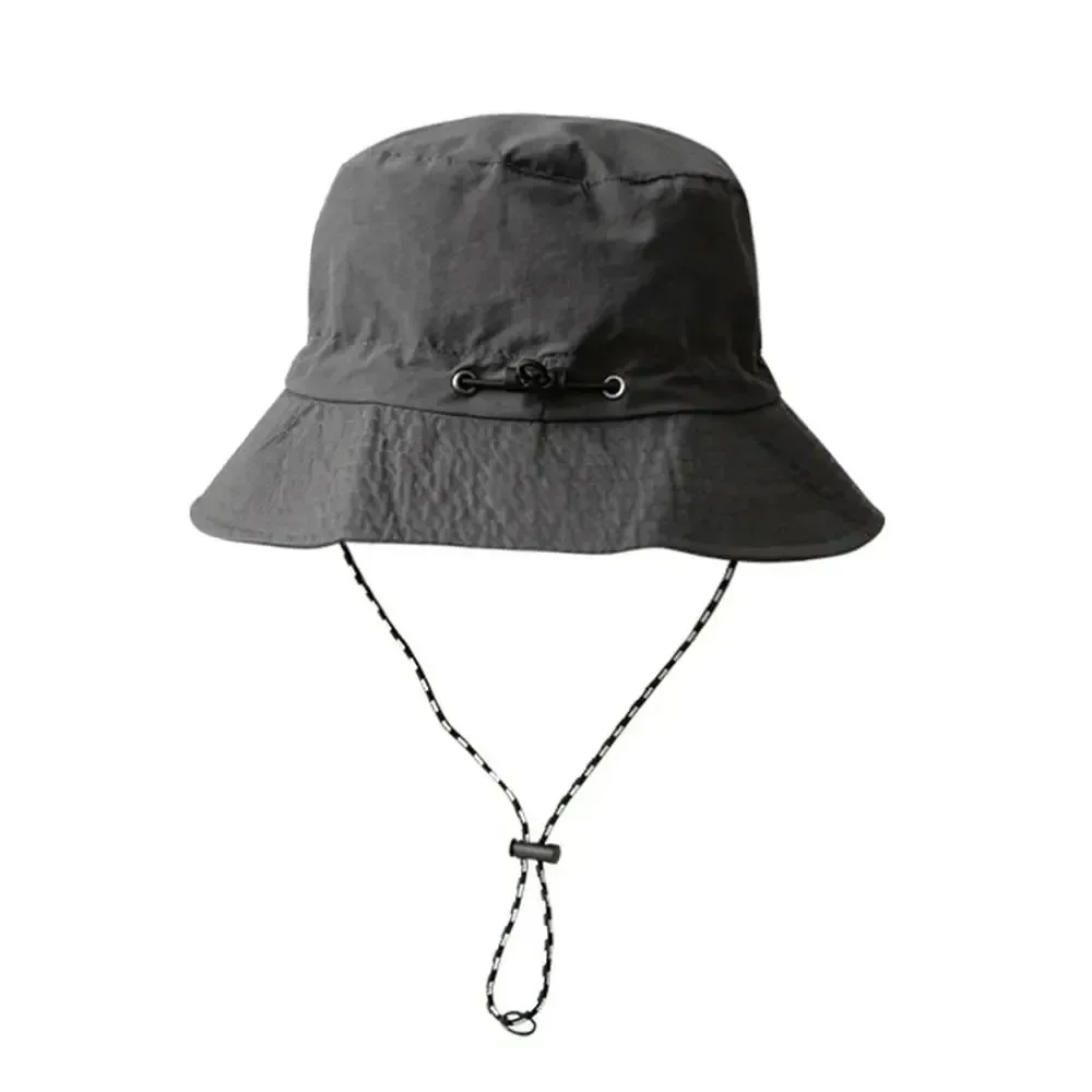 Summer travel Waterproof Fisherman hat Bucket Hat Camping Hiking Cap With Storage Bag Anti-UV Sun Hat Mountaineering Cap