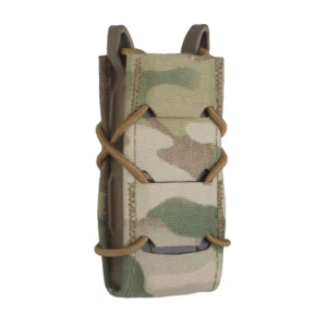 V2 Tactical 9mm Pistol Mag Pouch Tiger Type MOLLE Quick Pull Hunting Shooting Airsoft Magazine Bag Adjustable Combat Belt Gear