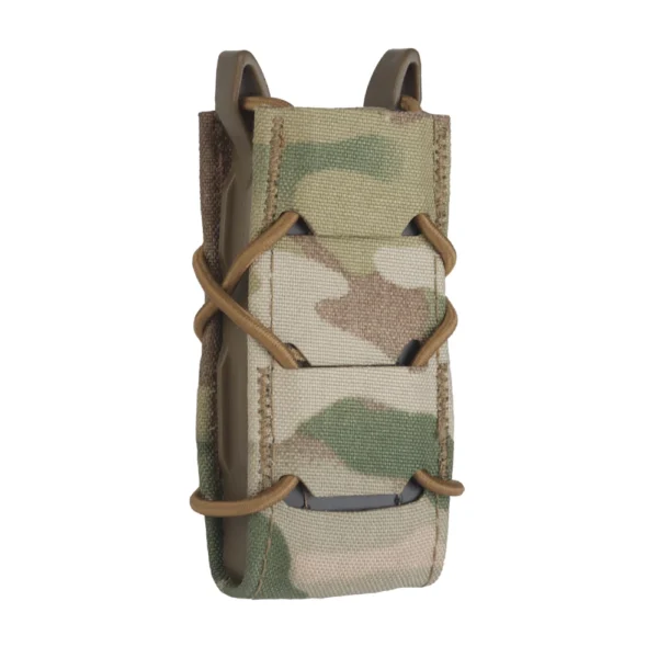 V2 Tactical 9mm Pistol Mag Pouch Tiger Type MOLLE Quick Pull Hunting Shooting Airsoft Magazine Bag Adjustable Combat Belt Gear