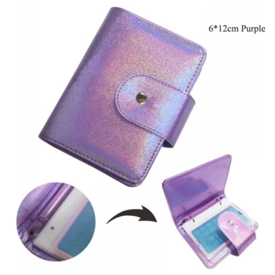 10Pcs Nail Stamping Plate Holder Case Inner Pages 6*12cm/9.5*14.5cm Nails Art Template Album Storage Bag Nail Art Sticker