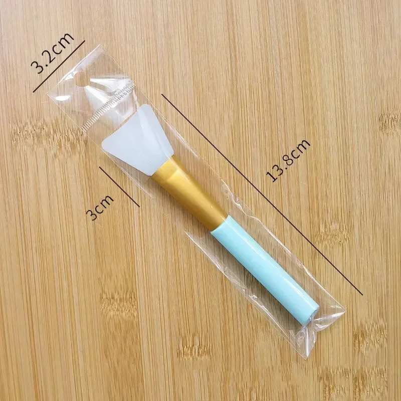Candy Color Silicone Brush Gel Flexible Facial Mud Soft Tip Applicator Making Tools Face Mask Glue Brush Care Tools Supplies New