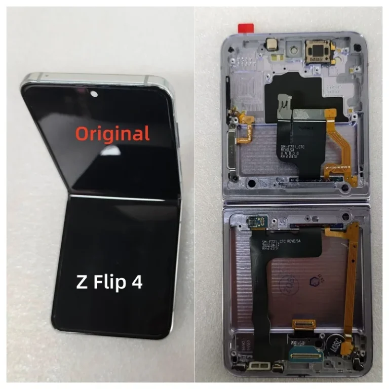 120HZ Foldable Screen for Samsung Z Flip4 SM-F721B F721N AMOLED Screen with Multiple Color Options