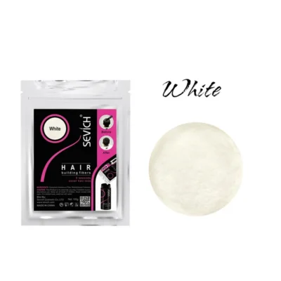 Sevich 500g Refill Hair Fiber Anti Hair Loss Product 10Color Keratin Instant Hair Growth Fiber Refill Hair Building Fiber Powder