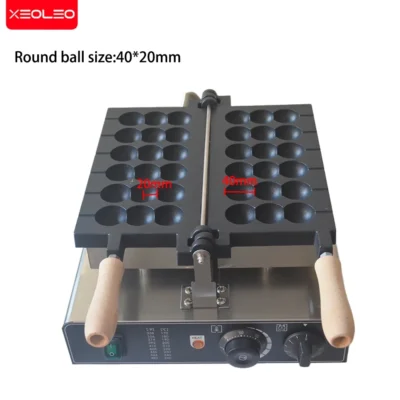 XEOLEO Electric Waffle Maker 1400W Candied Haws Skewer Machine  Skewers Waffle Machine Hairy Eggs Waffle Baker Machine