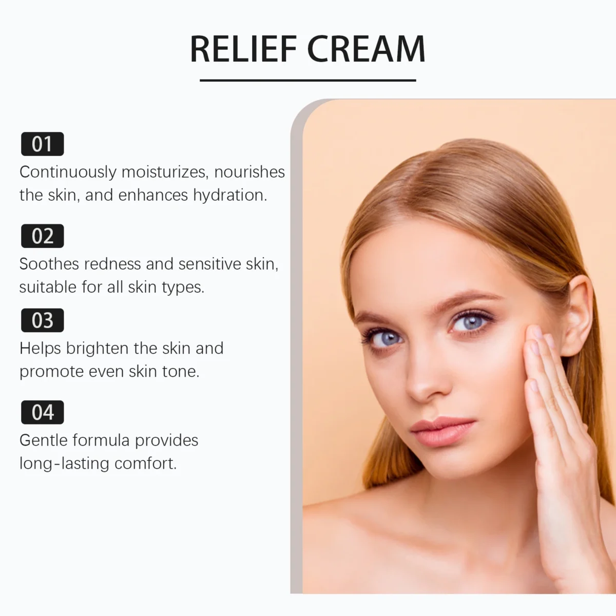 For 345 Relief Cream Address Blemishes Nourish The Skin And Provide Soothing Care Resulting In A Well-Rounded Skincare Solution