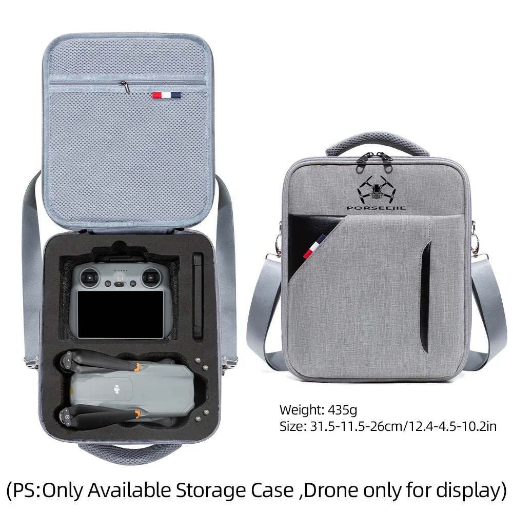 Portable Storage Bag for DJI Air 3 RC 2/RC N2 Carrying Case Travel Anti drop Shoulder Box for DJI Air 3/Air 3S Drone Accessoies