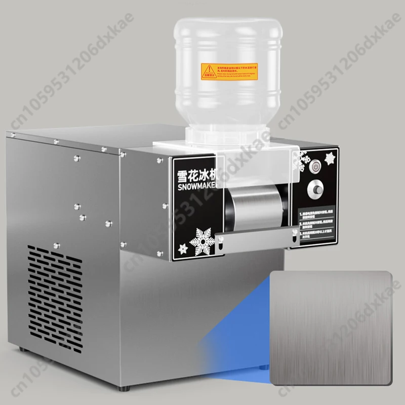 60KG/24h Mini Snow Ice Maker Shaver Machine Europe Snowflake Ice Machine Korea Bingsu Machine Snowflake Ice Shaving Machine