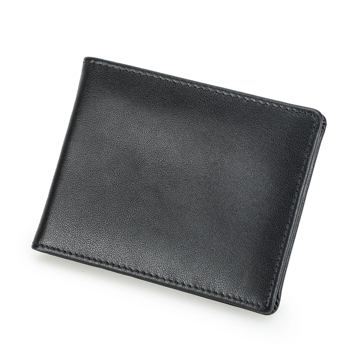 Genuine Leather Small Wallet for Men Casual Card Holder Slim Wallets Bifold Design Male Purse Luxury Money Bag Mini Wallet Thin