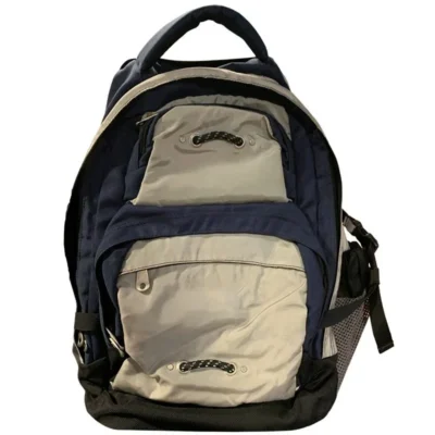 Fashion Travel Backpack High Capacity Unisex Parchwork School Bag Women Y2k Blue Nylon Backpacks Man Causal Hiking Bags 2024 New