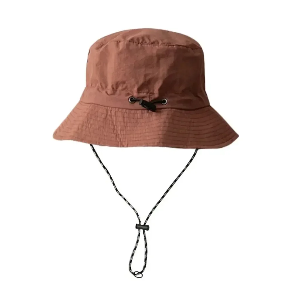 Summer travel Waterproof Fisherman hat Bucket Hat Camping Hiking Cap With Storage Bag Anti-UV Sun Hat Mountaineering Cap