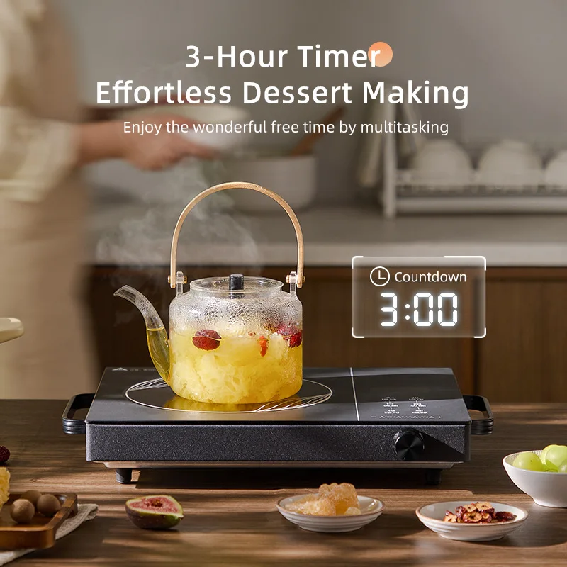 2200W Electric Ceramic Stove Cooktop Tea Maker Electric Hot Plate Heater Stove Heating Furnace Tea Stove Home Water Boiler 220V