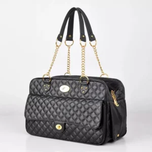 Alternative view of Luxury Designer Pet Carrier for small pets Dog Carry Bag Fashionable Cat Chihuahua, French Bulldog Pomeranian dogs accessories
