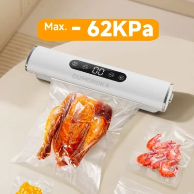 Professional Vacuum Kitchen Sealing Machine Sealer for Food Vacuumor for Products  Cuisine Packaging Plastic Bag Sealant