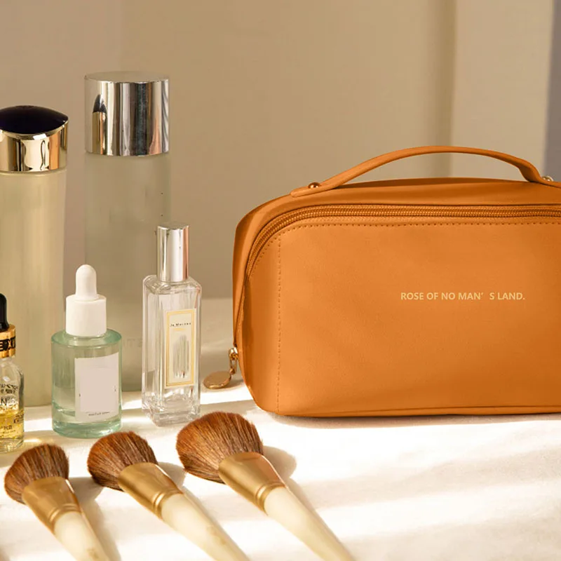 Women Luxury Travel Makeup Bag Organizer Female Toiletry Kit Bag Cosmetic Storage Pouch Ladies' Box