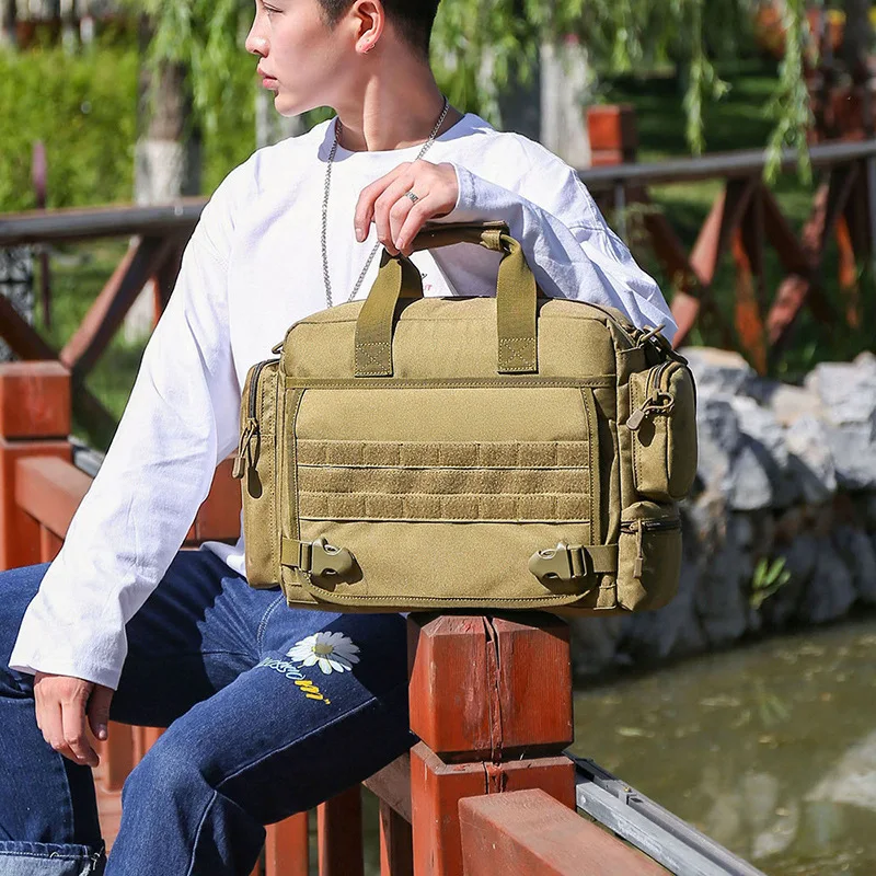 40L Portable Backpack Tactics Multifunction Outdoor High Capacity Camping Backpacks Army Diagonal Span Bag