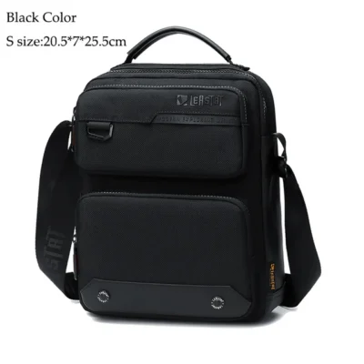 Men Multifunctional Fashion Anti-theft Shoulder Bag Travel Waterproof Oxford Crossbody Sling Bag Casual Messenger Pack For Male