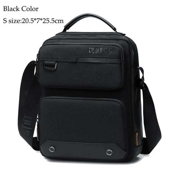 Men Multifunctional Fashion Anti-theft Shoulder Bag Travel Waterproof Oxford Crossbody Sling Bag Casual Messenger Pack For Male