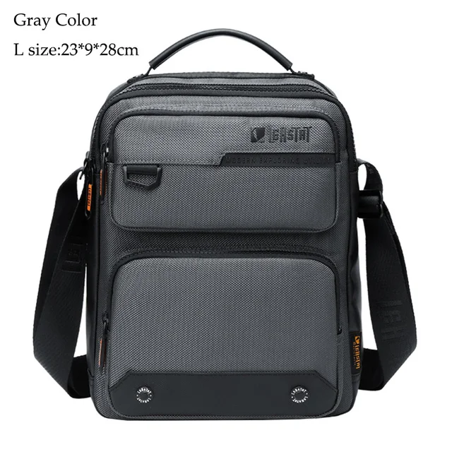 Men Multifunctional Fashion Anti-theft Shoulder Bag Travel Waterproof Oxford Crossbody Sling Bag Casual Messenger Pack For Male