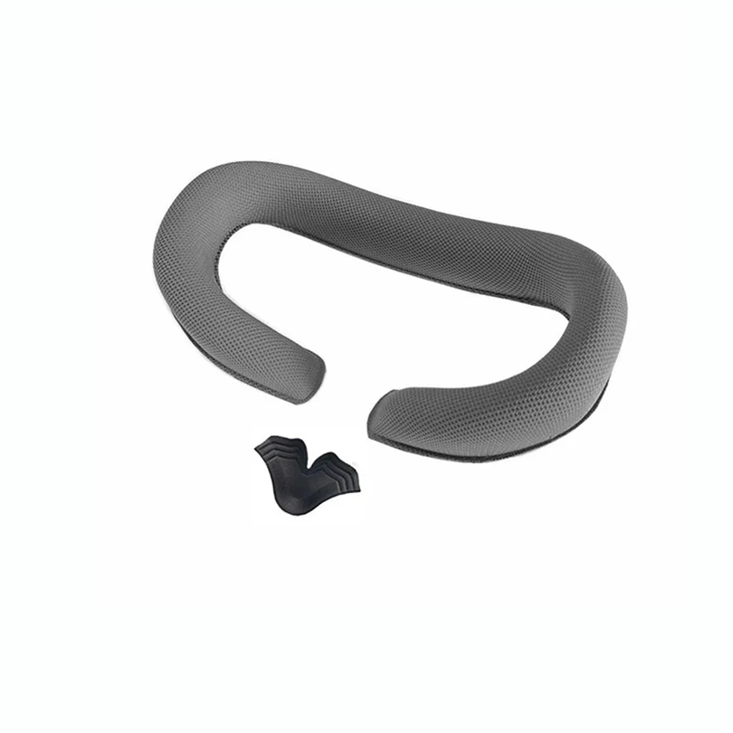 ShenStar Faceplate Sponge Foam Eye Pad for DJI FPV Goggles V1 V2 Face Mask Cover /with Handband Band Skin-Friendly Fabric Grey