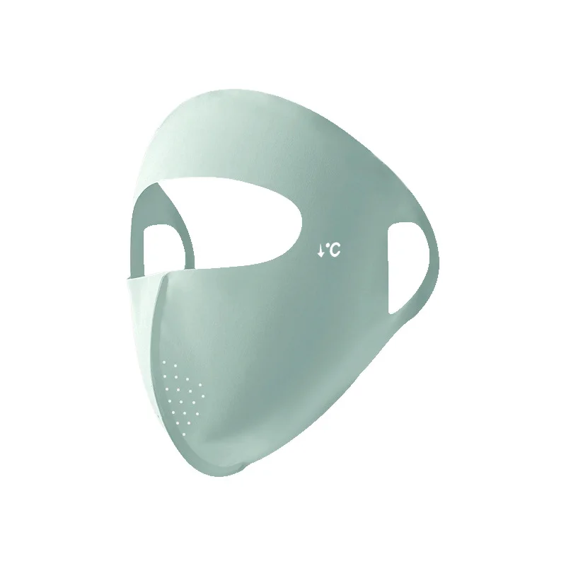 1/2Pcs Summer Full Face Mask Sun Protection Men Women Face Mask for Outdoor Travel Ice Sense Breathable Elastic Facekini
