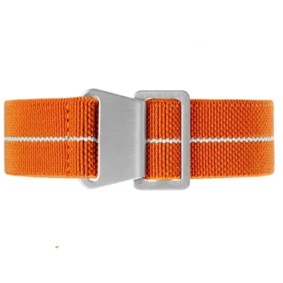 60s French Troops Parachute Bag Elastic Watch Strap 20mm 22mm Nylon Watchbands Man's Universal Smart Watch Fabric Wristband