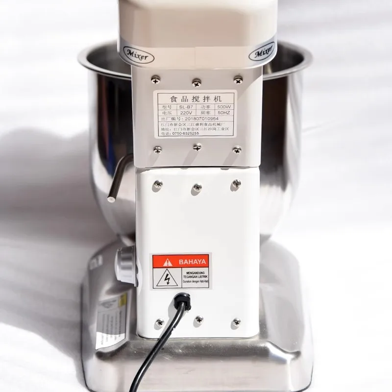 7L/10L Professional Electric Dough Stand Mixer Commercial Planetary Mixer Egg Beater Bread High Quality Mixer for Home Use 220V