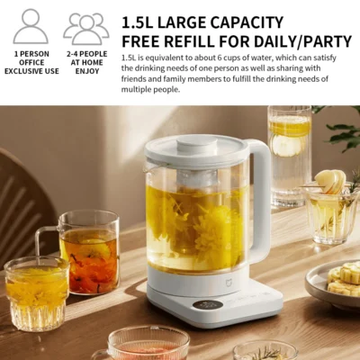 NEW MIJIA Household Appliances Multifunctional Health Pot Electric kettle N1 800W 304 Stainless Steel Heat Preservation