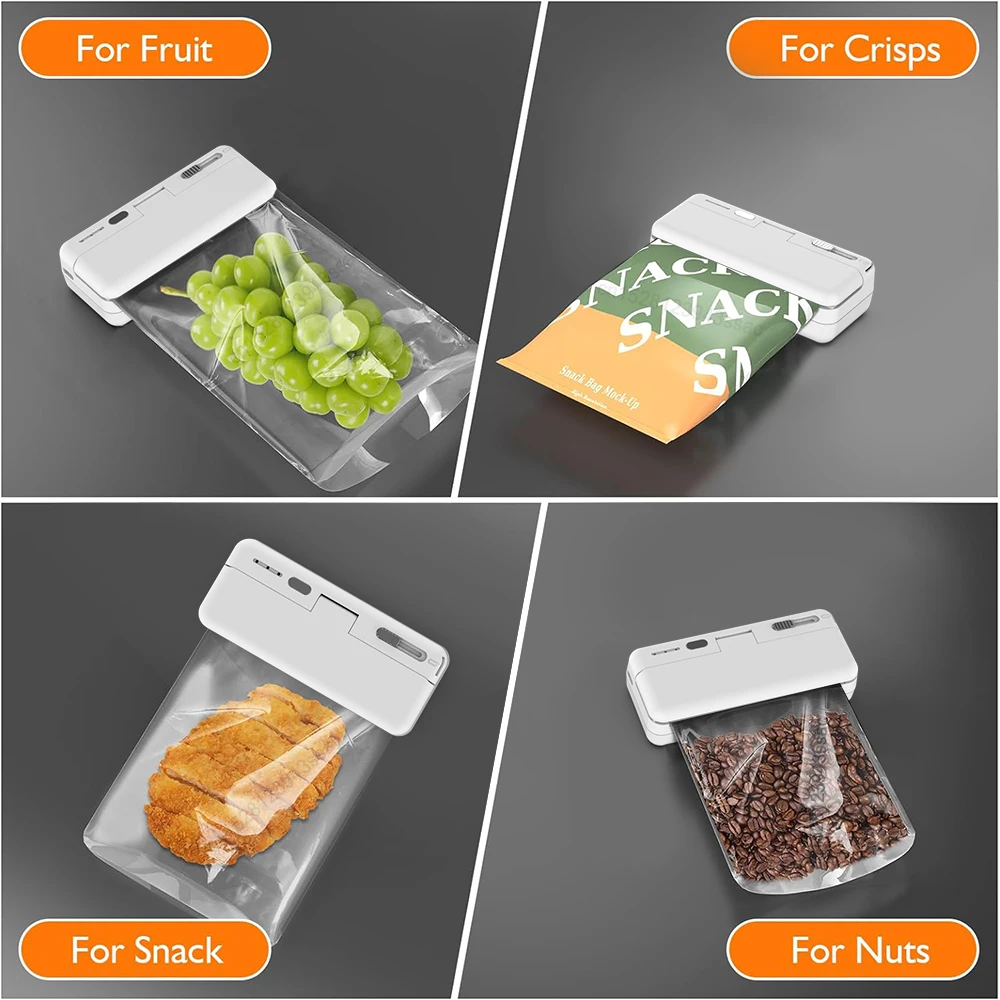 Plastic Bag Sealer Mini Sealing Machine Thermal Plastic Bag Sealants Heat Sealing Machine for Plastic Bags Handheld Heat Sealer