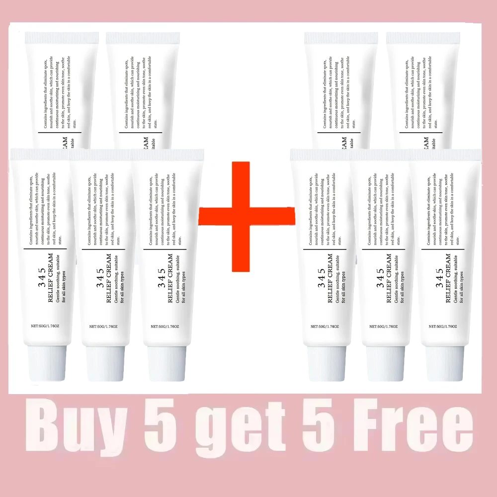 345 Relief Cream Moisturizing Blemishes Nourish The Skin And Provide Soothing Care Resulting In A Well-Rounded Skincare Solution