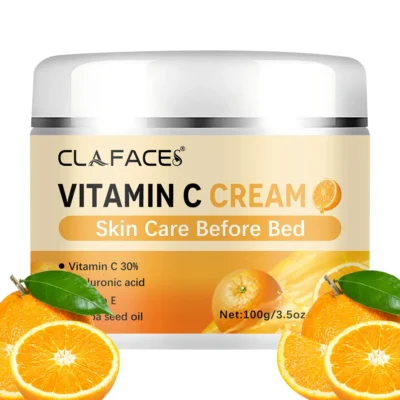 Retinol Vitamin C Face Cream, Anti-Wrinkle Moisturizing, Hyaluronic Acid, Repairing Skin, Brighten Skin Tone, Skincare