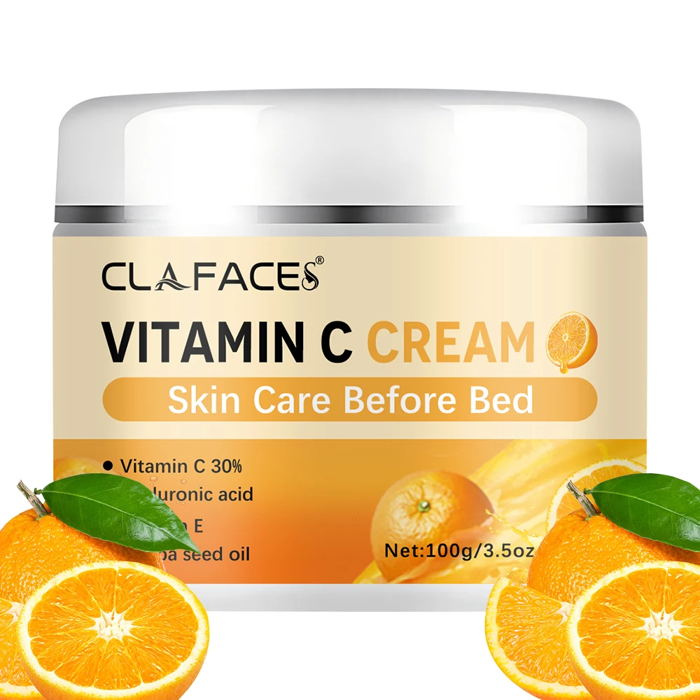Retinol Vitamin C Face Cream, Anti-Wrinkle Moisturizing, Hyaluronic Acid, Repairing Skin, Brighten Skin Tone, Skincare