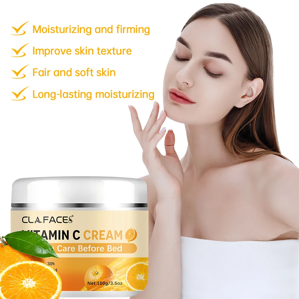 Retinol Vitamin C Face Cream, Anti-Wrinkle Moisturizing, Hyaluronic Acid, Repairing Skin, Brighten Skin Tone, Skincare