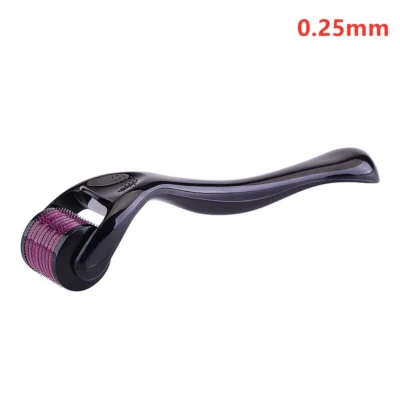 540 Micro Needles Derma Roller for Skin,Beard & Hair Growth,0.2mm.25mm.3mm,Face Roll Tool,Professional Facial Skincare Tools