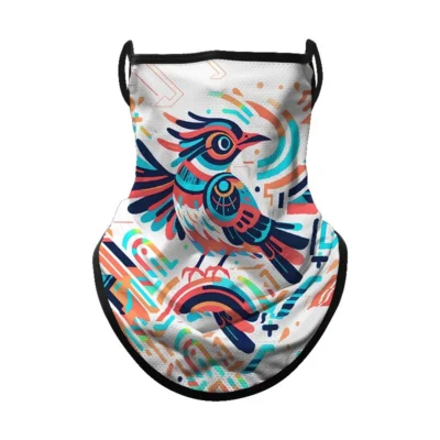 Motorcycle Face mask Breathable Scarf Multifunctional Half Face Mask Snowboard Neck Triangle Scarf Hats