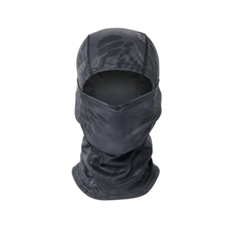 Camouflage Balaclava Cycling Full Face Mask Outdoor Fishing Hood Protection Quick Dry Summer Sun Ultra UV Protection