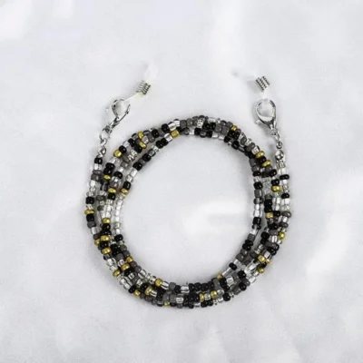 Boho Beaded Glasses Chains Colored Mask Strap Women Face Mask Lanyard Anti Slip Women's Neck Chain For Eyeglass Sunglasses