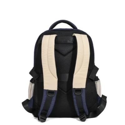 Fashion Travel Backpack High Capacity Unisex Parchwork School Bag Women Y2k Blue Nylon Backpacks Man Causal Hiking Bags 2024 New