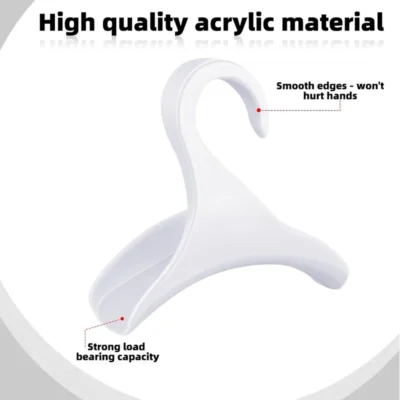 1/5/10pcs  bag hanger hook Handbag hat scarf storage rack wardrobe backpack hook Handbag Holder Space Saving Storage Rack