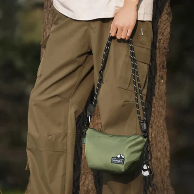 Semir Dumpling Bag Men Trendy and Cool Workwear Style Crossbody Bag 2024 New Version Outdoor Sports Couple's Backpack