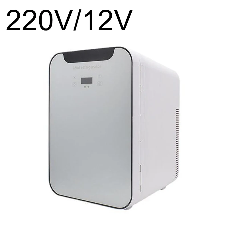 20L Portable Mini Car Refrigerator 2026 New Model for Household Cosmetics Compact Cooling Fridge for Vehicle