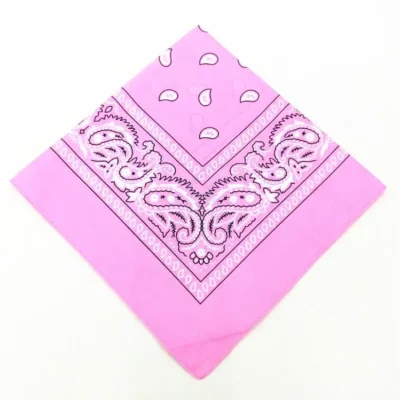 55cm*55cm Outdoor Sports Bandana Scarf Face Mask Riding Camping Cycling Headscarf Tube Wristband Paisley Headband Women Men