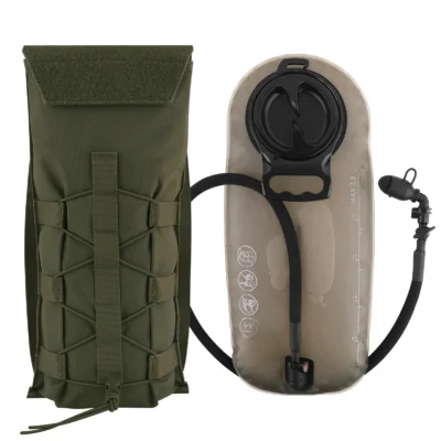 KRYDEX 500D Tactical 1.5L 3L Water Bladder Pouch Modular 100 50 Oz Hydration Carrier MOLLE Pack Bag Pouch Hunting Outdoor Gear