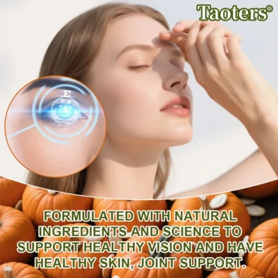 Pumpkin Seed Oil Capsules - Supports Prostate, Urinary Tract, Bladder Health, and Promotes Hair Growth - 120 Capsules