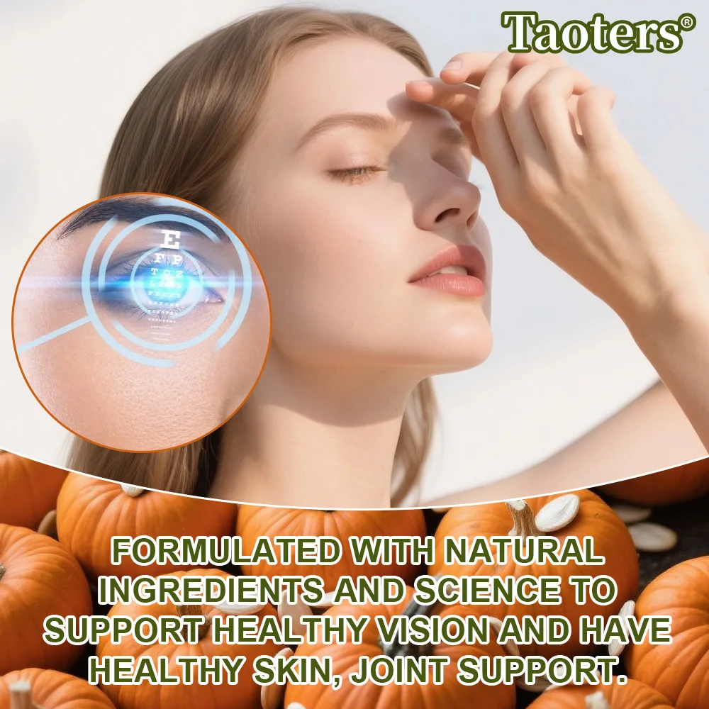 Pumpkin Seed Oil Capsules - Supports Prostate, Urinary Tract, Bladder Health, and Promotes Hair Growth - 120 Capsules