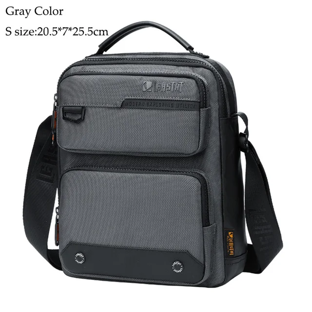 Men Multifunctional Fashion Anti-theft Shoulder Bag Travel Waterproof Oxford Crossbody Sling Bag Casual Messenger Pack For Male